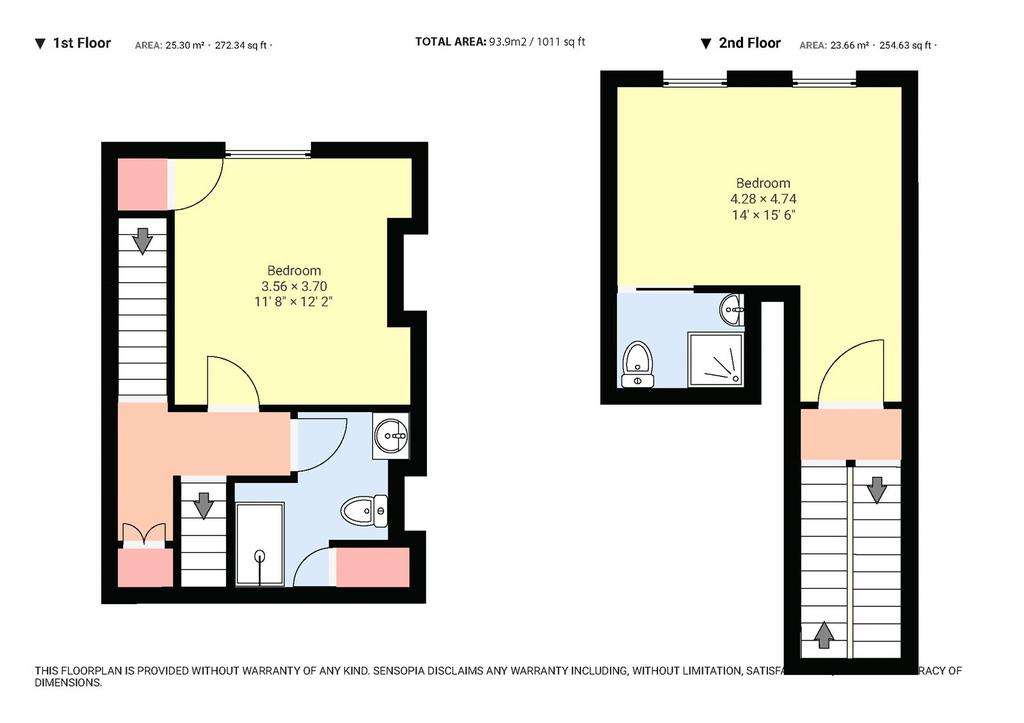 3 bedroom flat to rent - floorplan