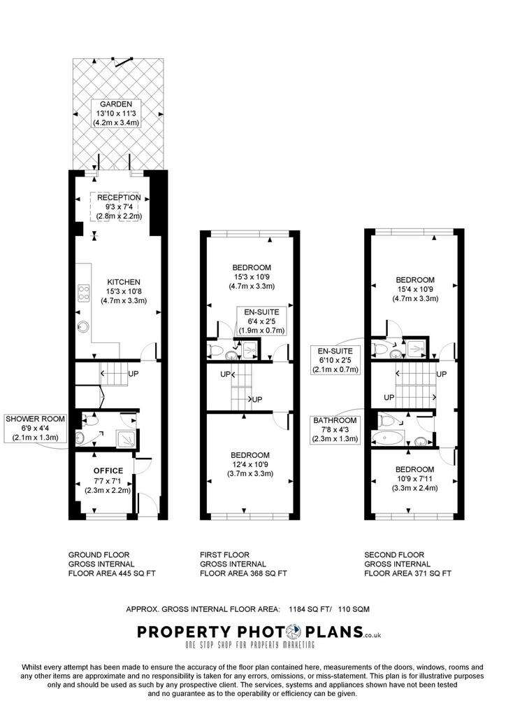 4 bedroom house to rent - floorplan