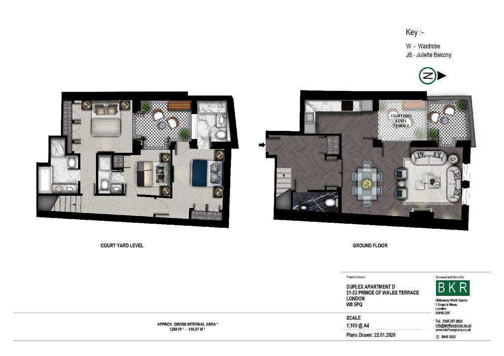 3 bedroom flat to rent - floorplan