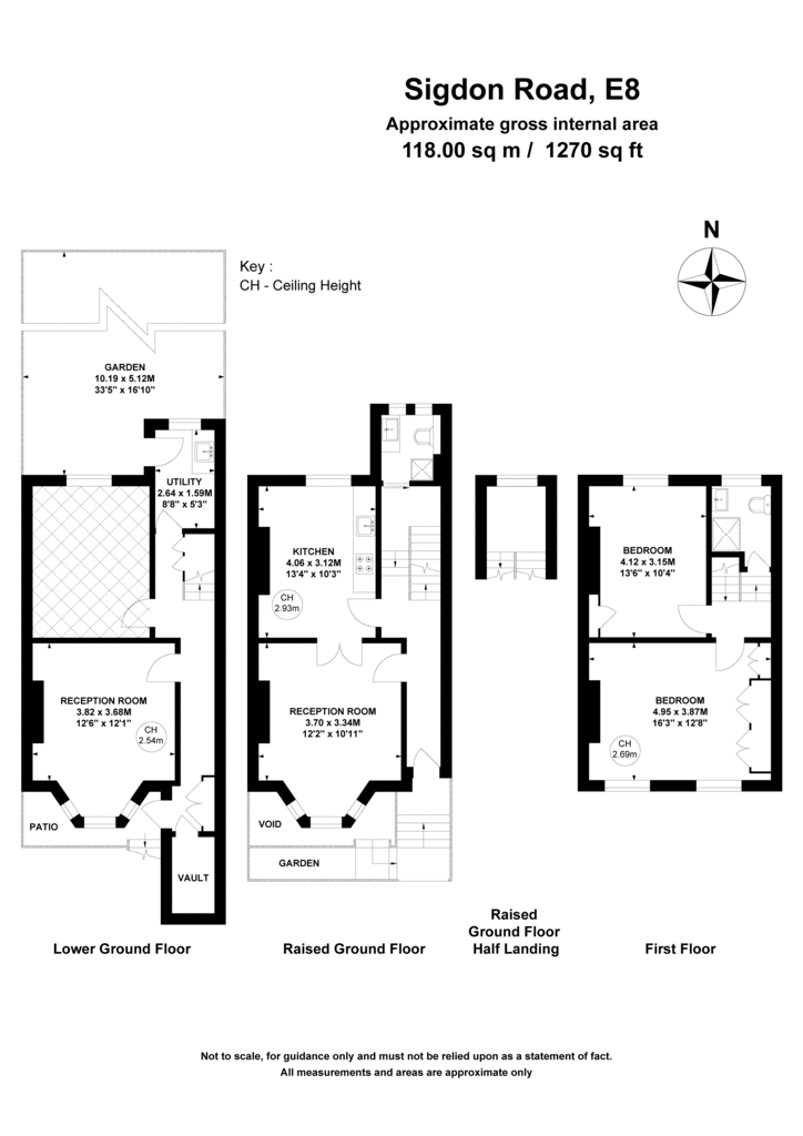 3 bedroom terraced house to rent - floorplan