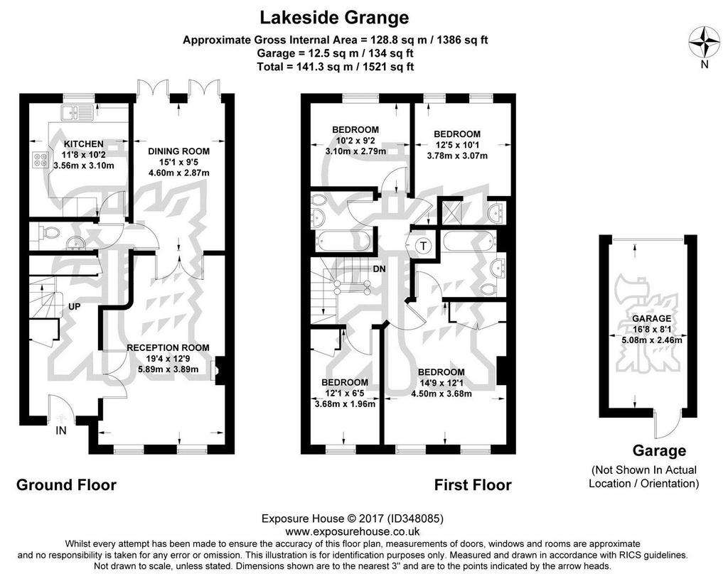 4 bedroom terraced house to rent - floorplan