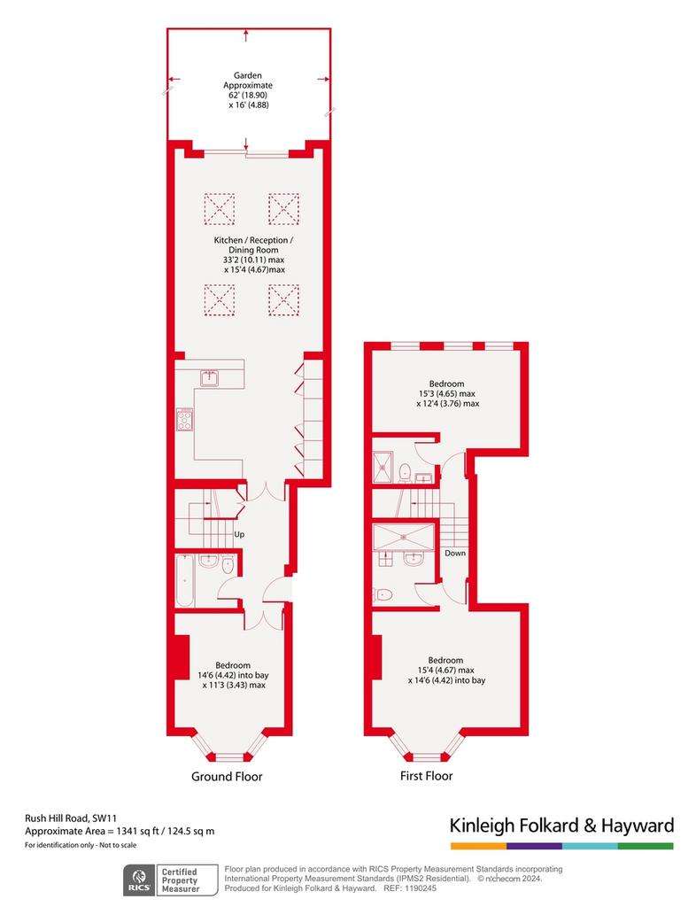 3 bedroom flat for sale - floorplan