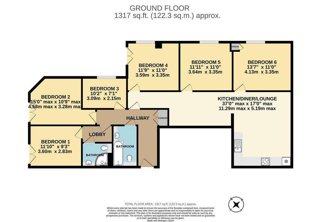 Room to rent - floorplan