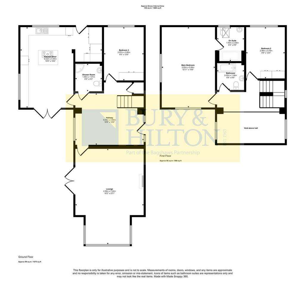 3 bedroom detached house for sale - floorplan