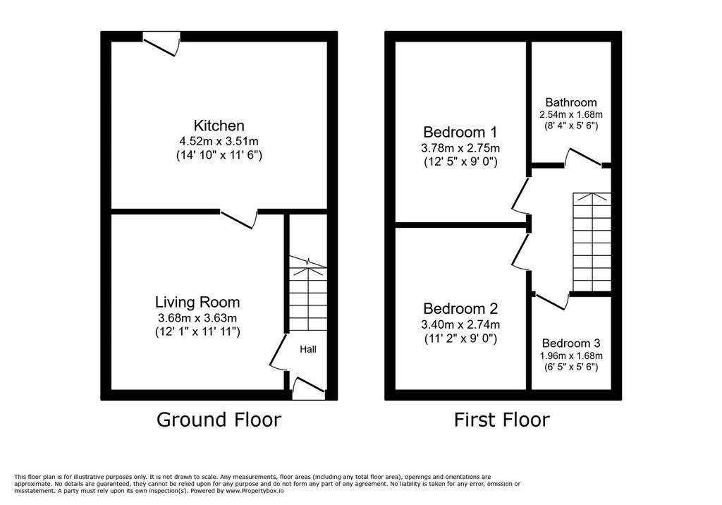 3 bedroom house to rent - floorplan