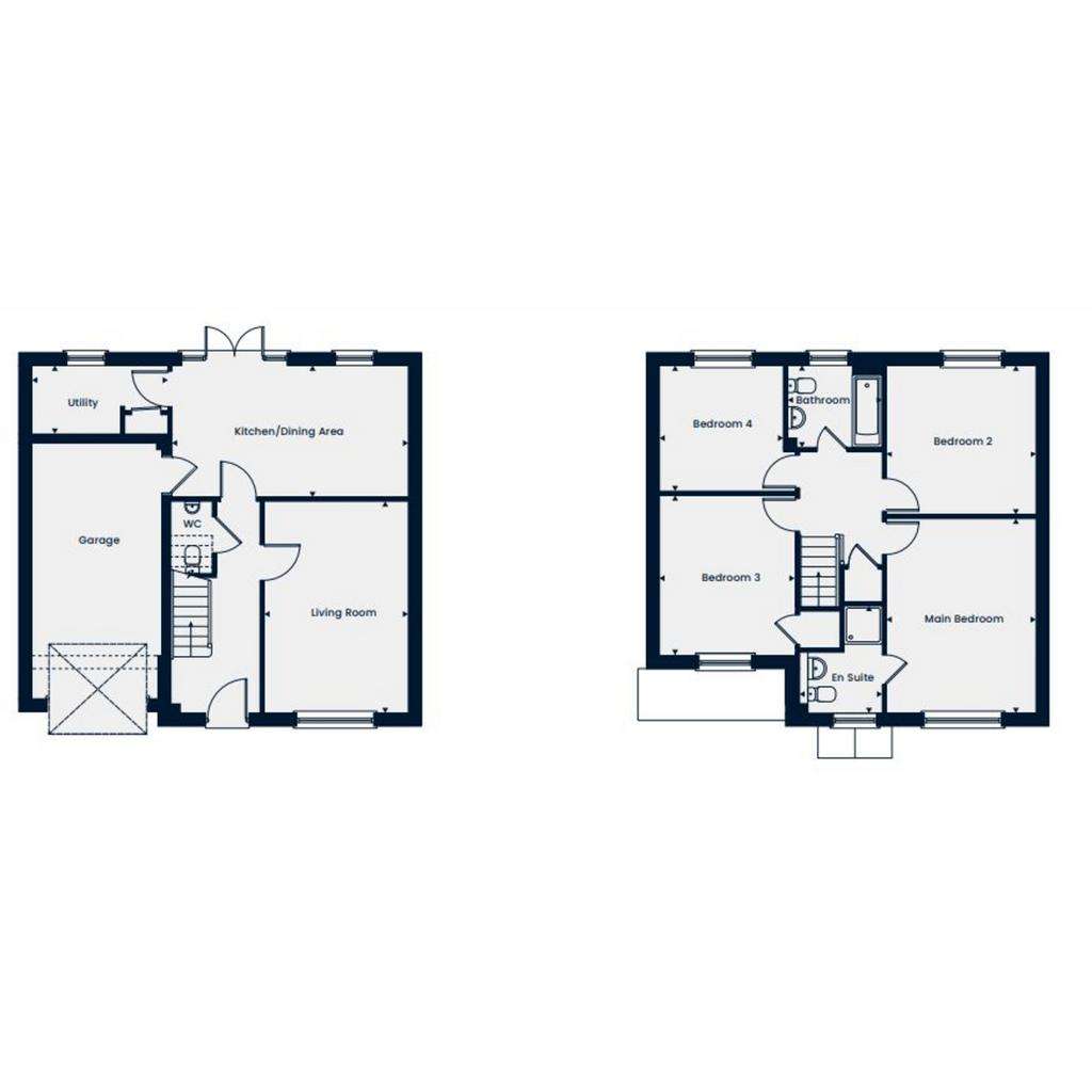 4 bedroom detached house for sale - floorplan