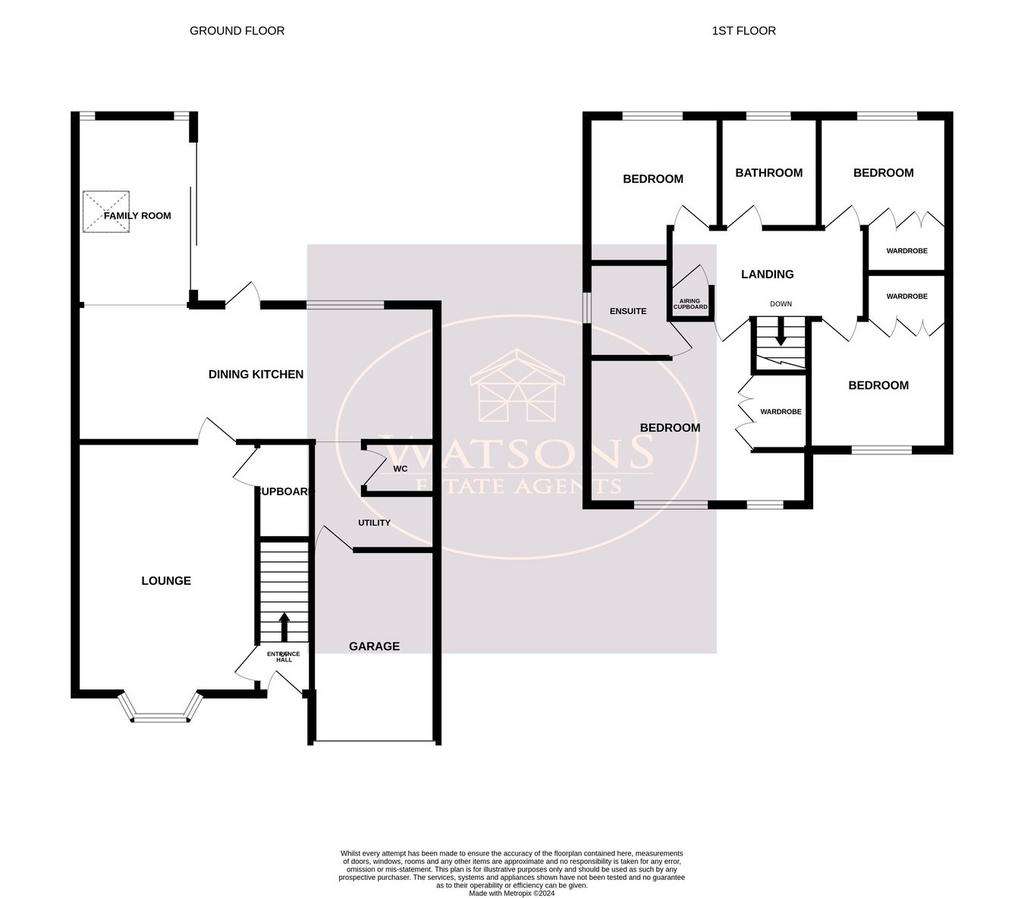 4 bedroom detached house for sale - floorplan