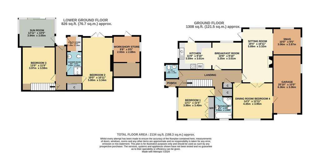 3 bedroom detached house for sale - floorplan