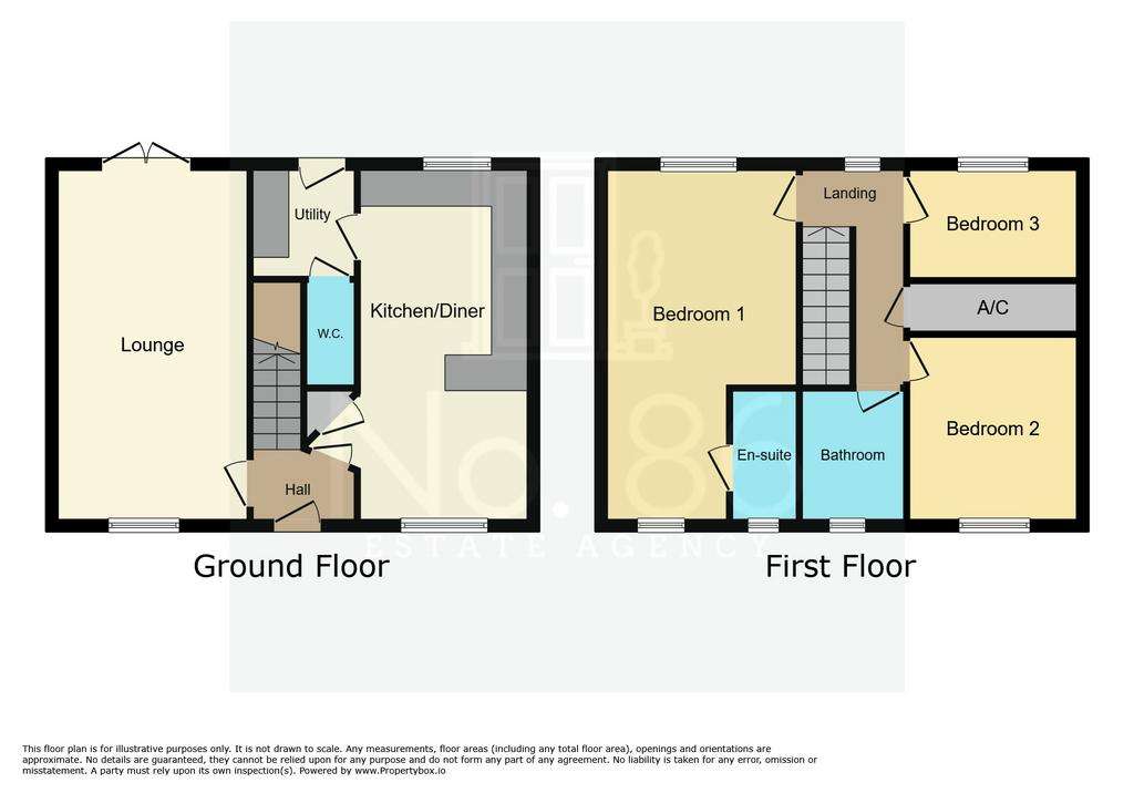 3 bedroom detached house for sale - floorplan