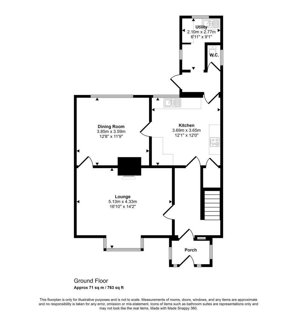 4 bedroom detached house for sale - floorplan