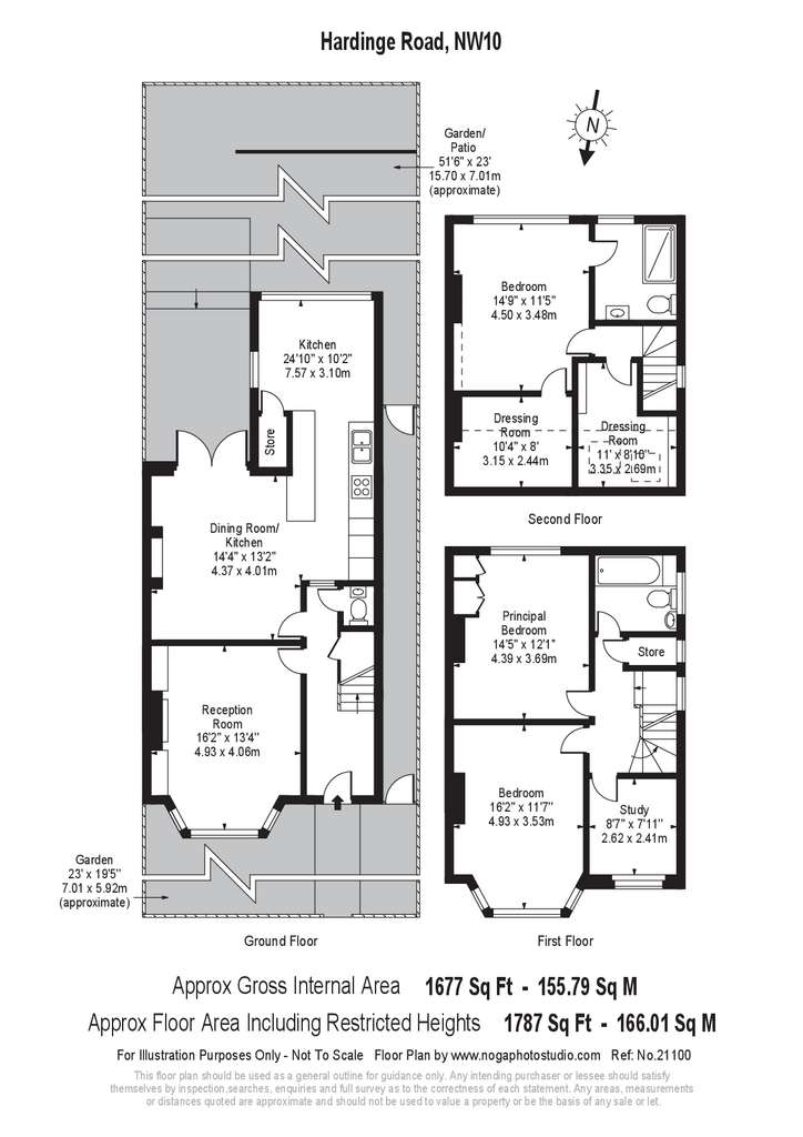 4 bedroom semi-detached house to rent - floorplan