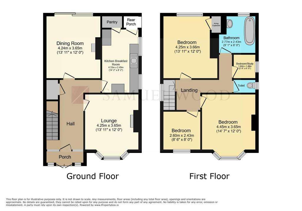 4 bedroom detached house for sale - floorplan