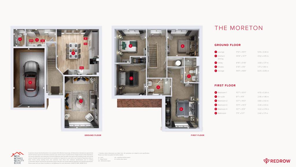 4 bedroom detached house for sale - floorplan