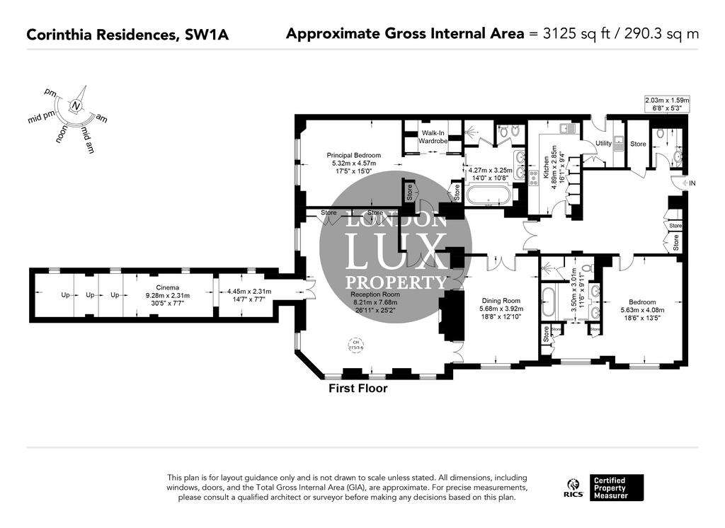 2 bedroom flat to rent - floorplan