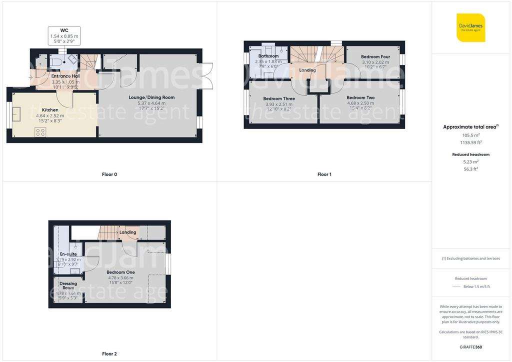 4 bedroom detached house for sale - floorplan