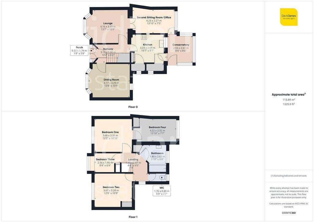 4 bedroom detached house for sale - floorplan