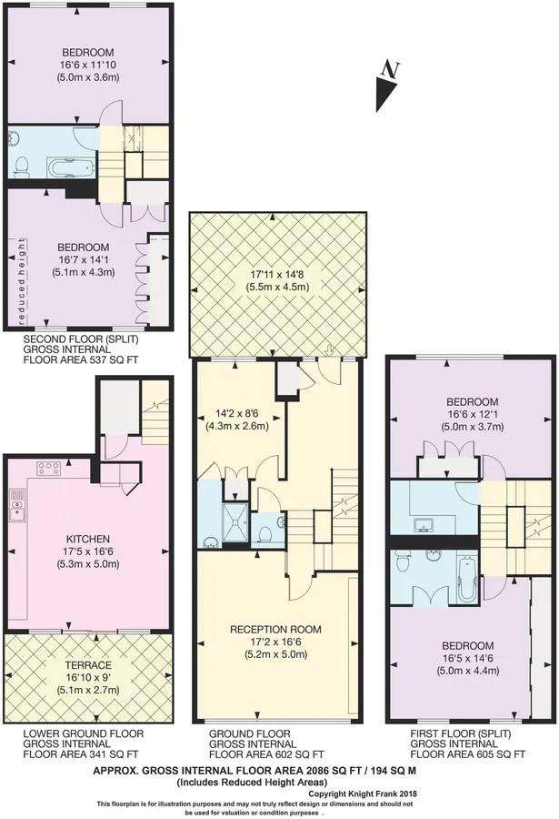 5 bedroom house to rent - floorplan