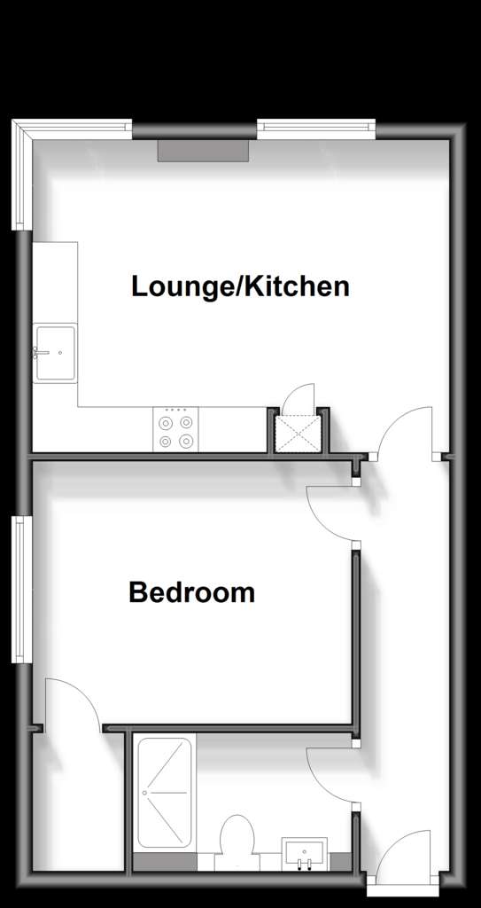 1 bedroom flat for sale - floorplan