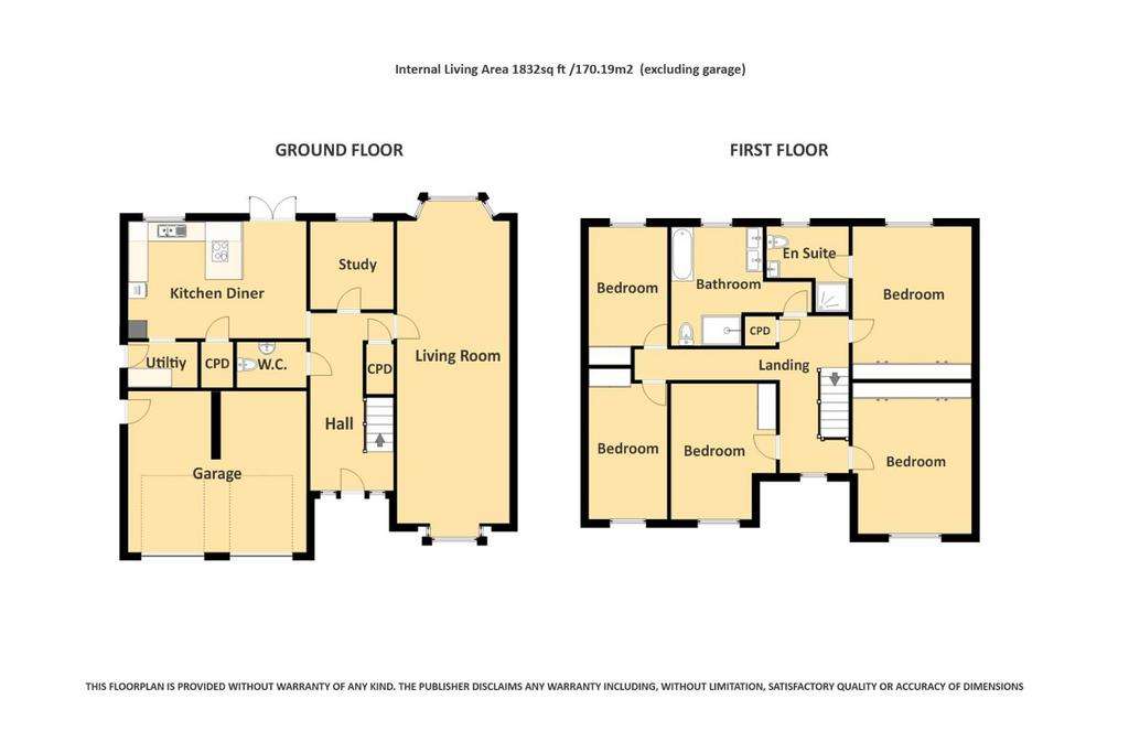 5 bedroom detached house for sale - floorplan