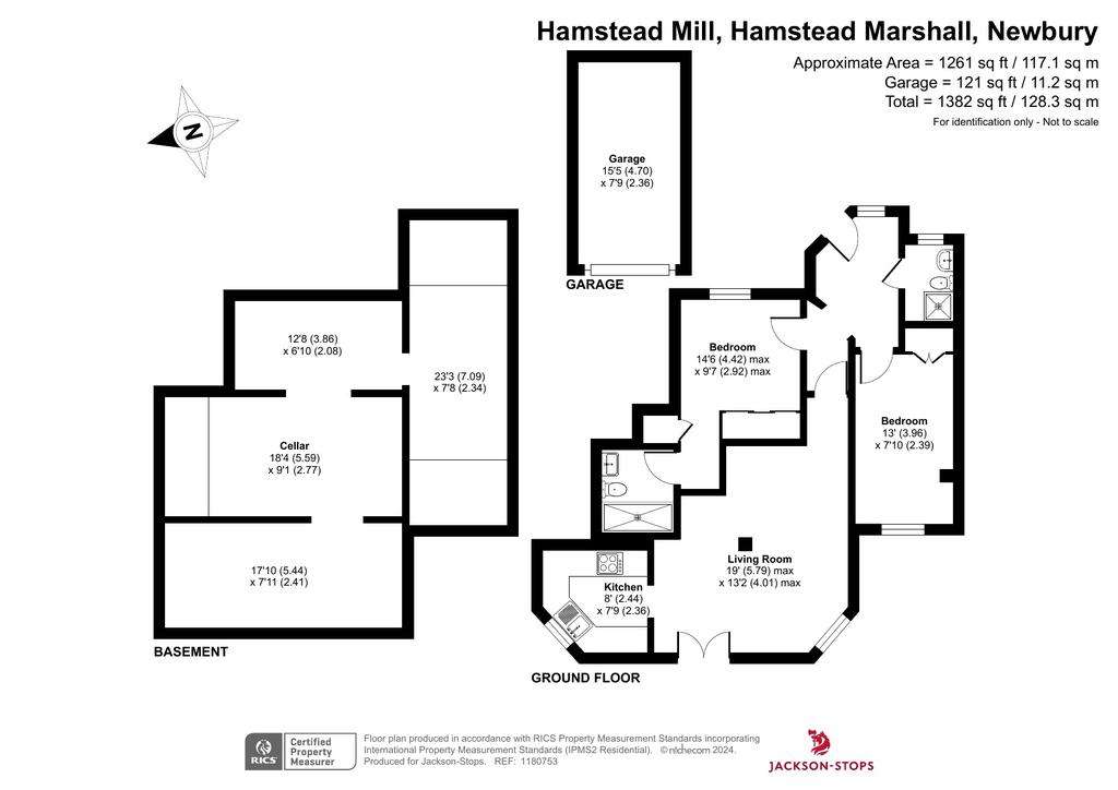 2 bedroom flat for sale - floorplan