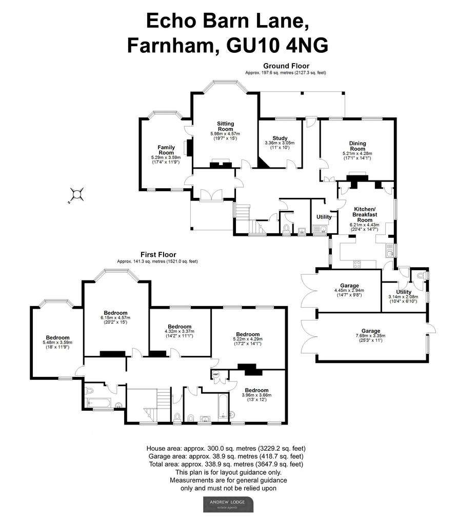 5 bedroom detached house for sale - floorplan