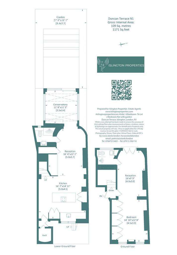 1 bedroom flat to rent - floorplan