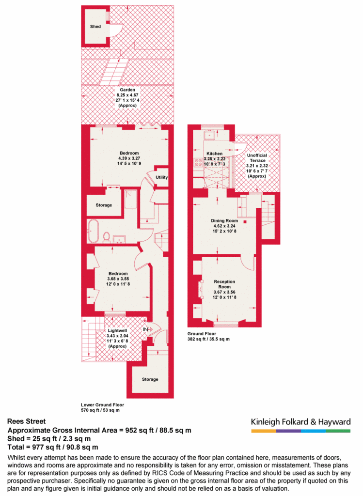 2 bedroom flat for sale - floorplan