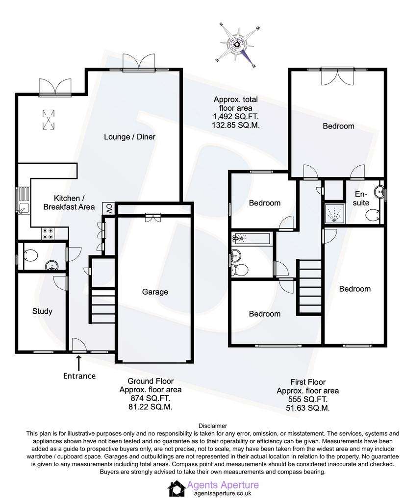 4 bedroom detached house for sale - floorplan