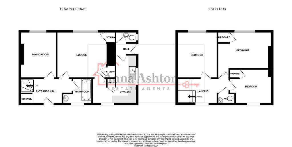 3 bedroom semi-detached house for sale - floorplan