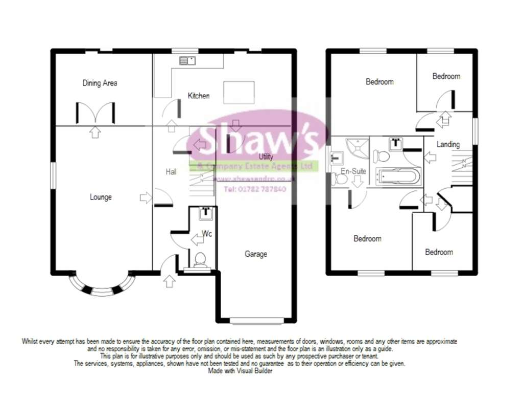 4 bedroom detached house for sale - floorplan