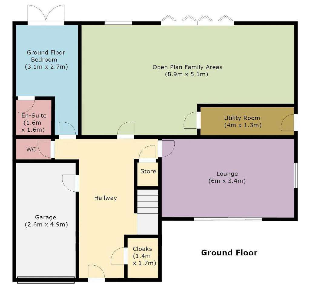 4 bedroom detached house for sale - floorplan