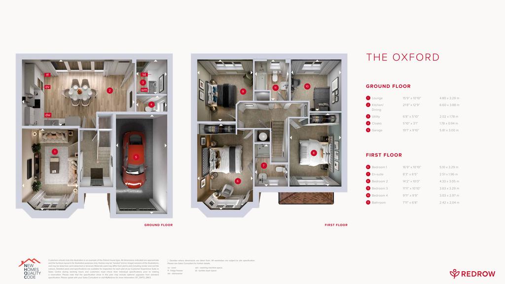 4 bedroom detached house for sale - floorplan