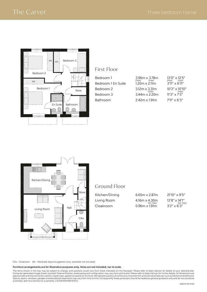 3 bedroom detached house for sale - floorplan