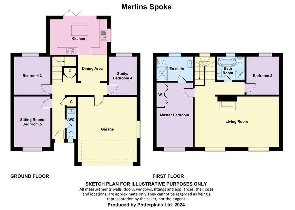 4 bedroom detached house for sale - floorplan