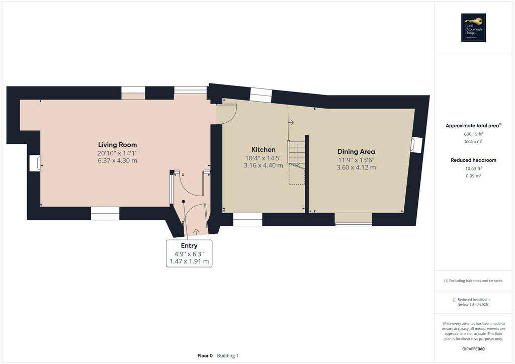 3 bedroom detached house to rent - floorplan