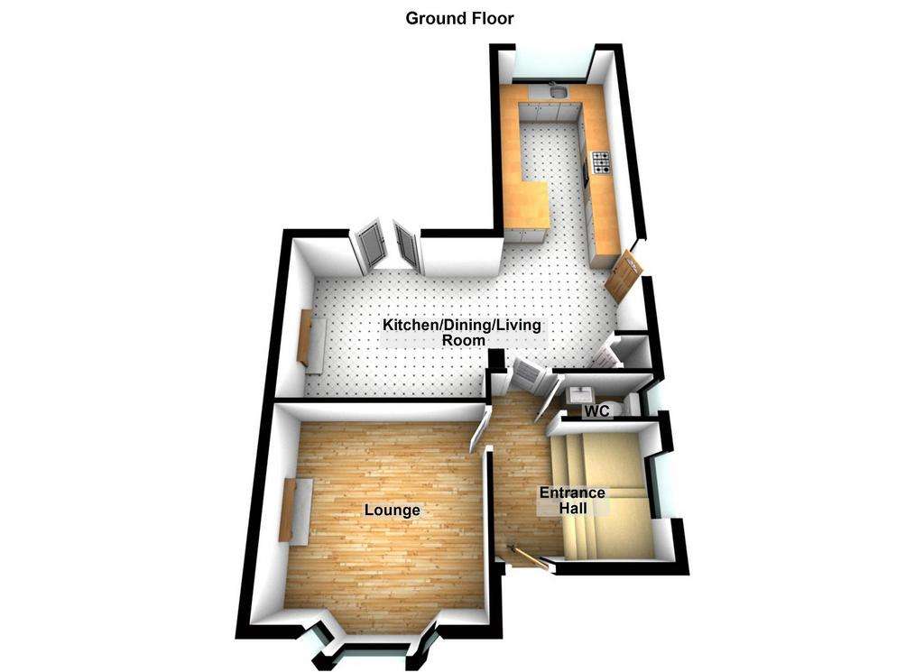 3 bedroom detached house for sale - floorplan