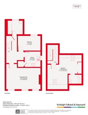 2 bedroom flat to rent - floorplan