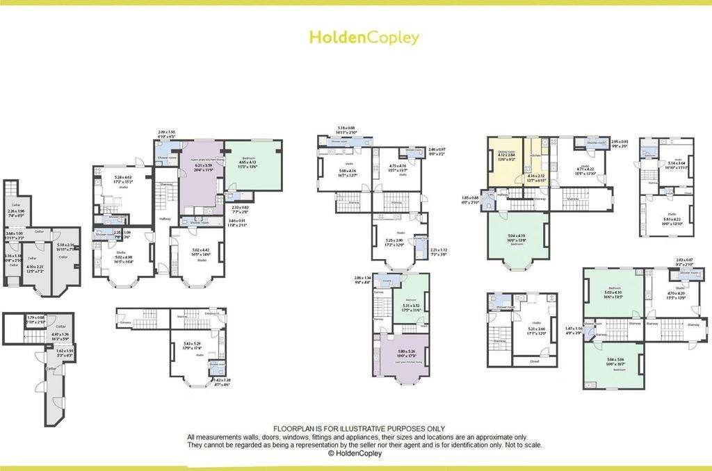 17 bedroom detached house for sale - floorplan