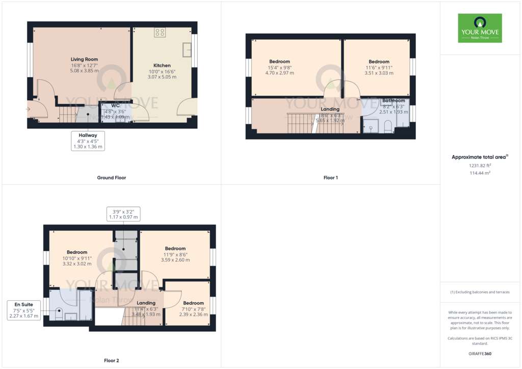 5 bedroom end of terrace house to rent - floorplan