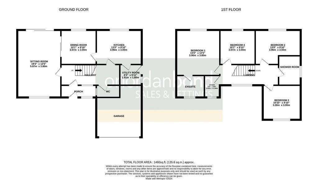 4 bedroom detached house for sale - floorplan