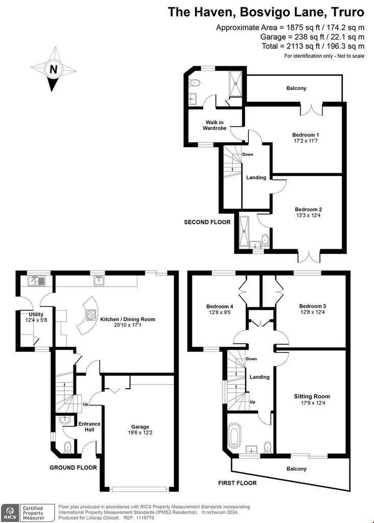 4 bedroom detached house for sale - floorplan