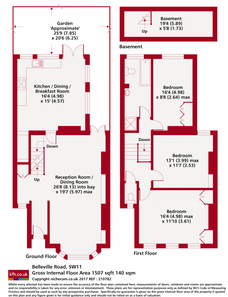 3 bedroom house to rent - floorplan