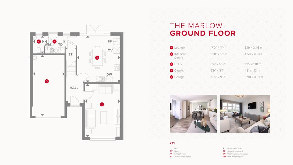 4 bedroom detached house for sale - floorplan