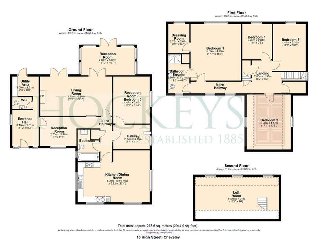 4 bedroom detached house for sale - floorplan