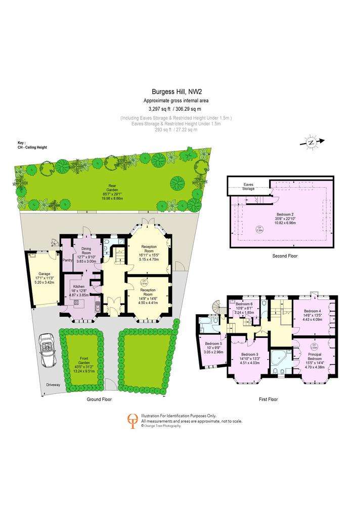 6 bedroom detached house for sale - floorplan