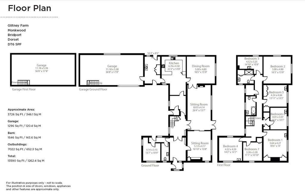 7 bedroom detached house for sale - floorplan