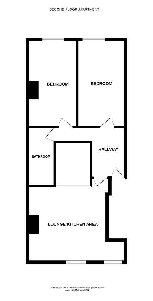 2 bedroom flat for sale - floorplan