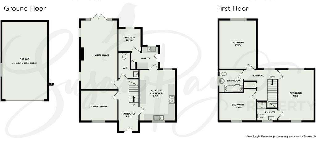 3 bedroom detached house for sale - floorplan