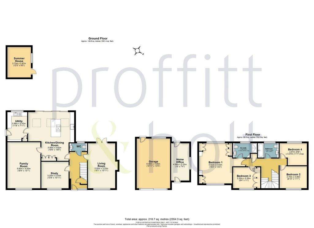 4 bedroom detached house for sale - floorplan