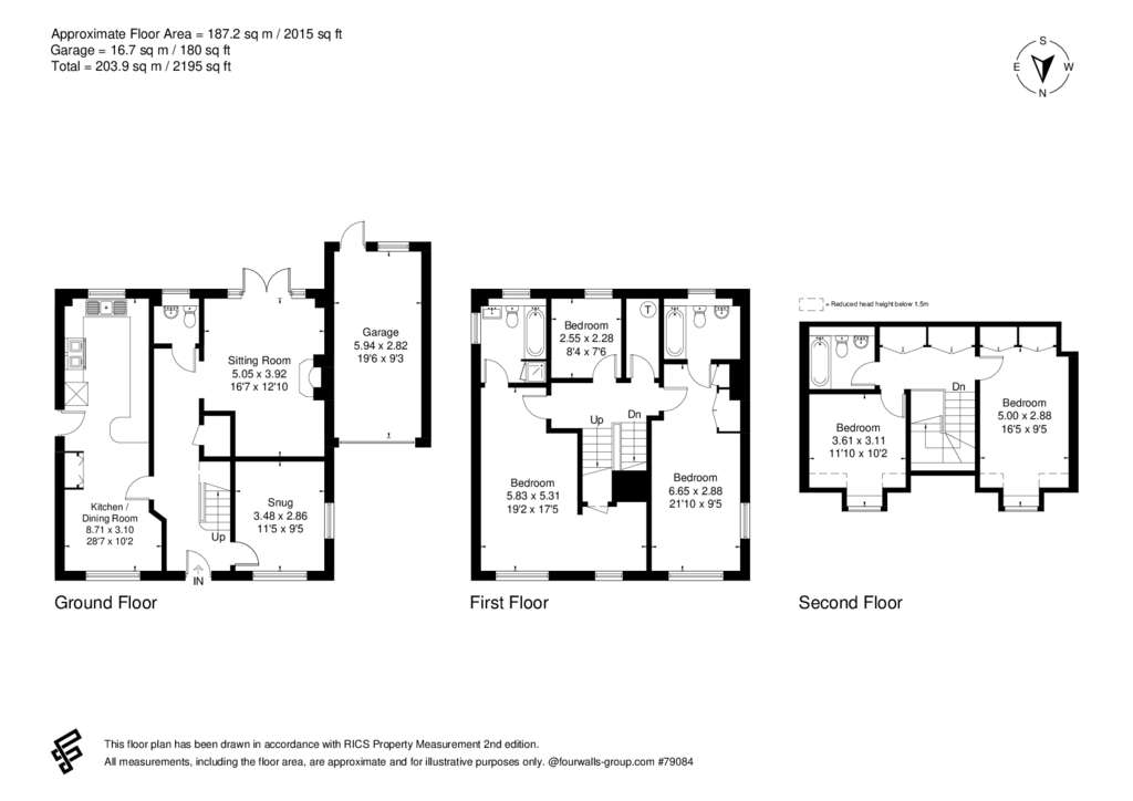 5 bedroom detached house for sale - floorplan